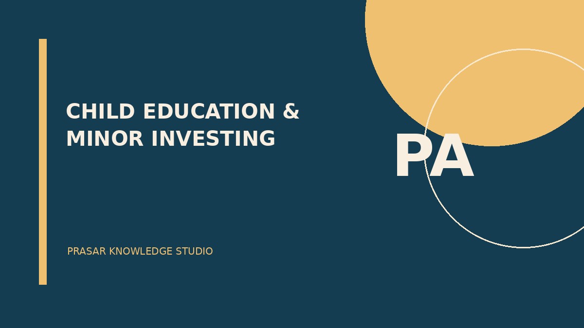 Investing for a minor: structure today for choices tomorrow